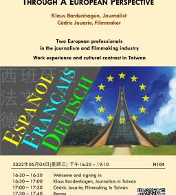Filmmaking And Journalism In Taiwan Through A European Perspective