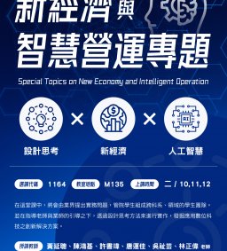 【新經濟與智慧營運專題】設計思考工作坊