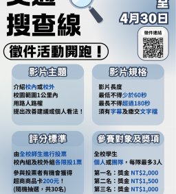 交通搜查線-影片徵件活動