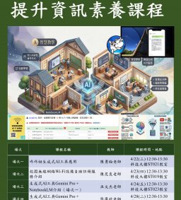 114下學期提升資訊素養課程
