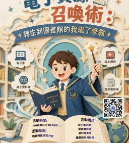 【圖書館推廣活動】電子資源召喚術：轉生到圖書館的我成了學霸